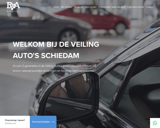 De Veiling Auto's Logo