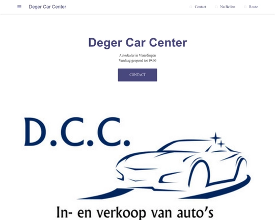 Deger Car Center Logo