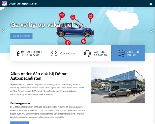 Detom Autospecialiteiten Logo