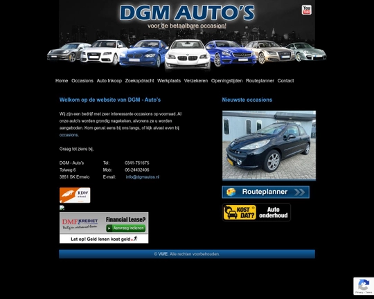 DGM - Auto's Logo