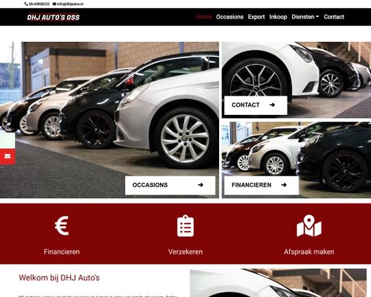 DHJ auto's Logo