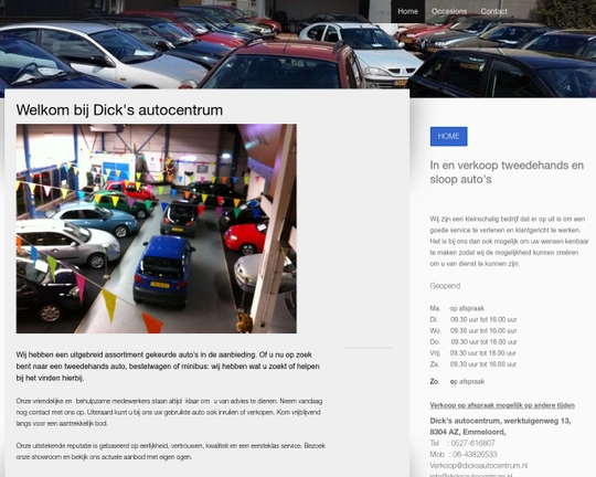 Dick's autocentrum Logo