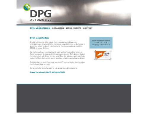 Dpg Automotive Logo