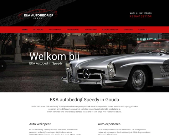 E&A Autobedrijf Speedy Logo