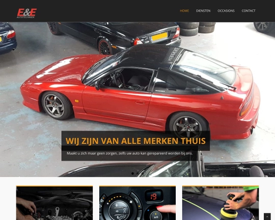E&E Autotechniek Logo