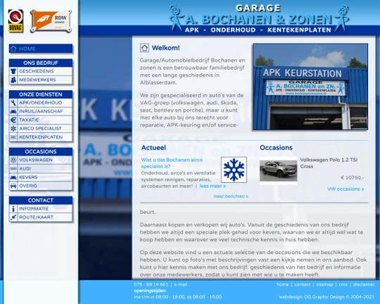 Garage A. Bochane & Zonen Logo