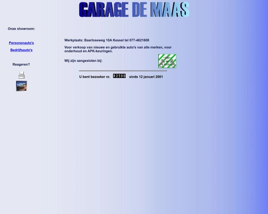Garage de Maas Logo