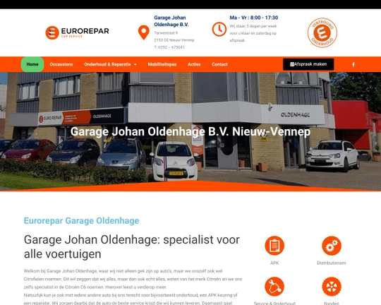 Garage Johan Oldenhage Logo