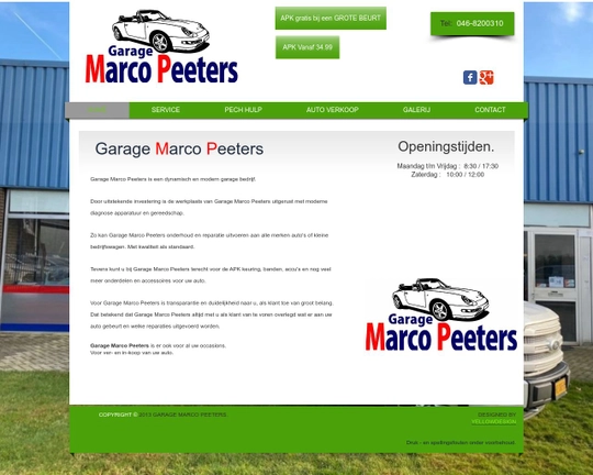 Garage Marco Peeters Logo