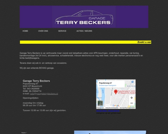 Garage Terry Beckers Logo
