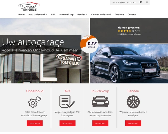 Garage Tom Gielis Logo