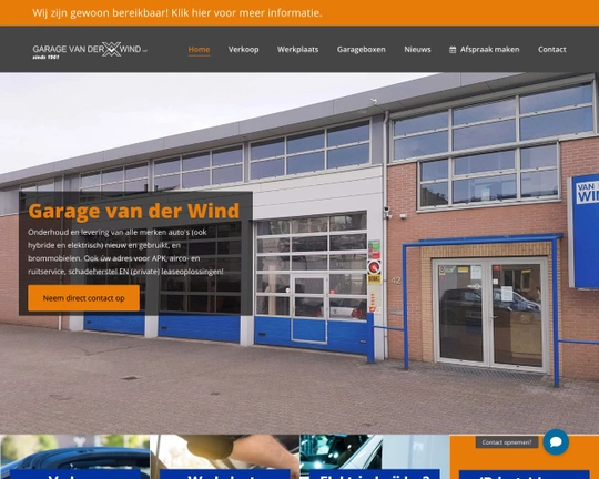 Garage van der Wind Logo