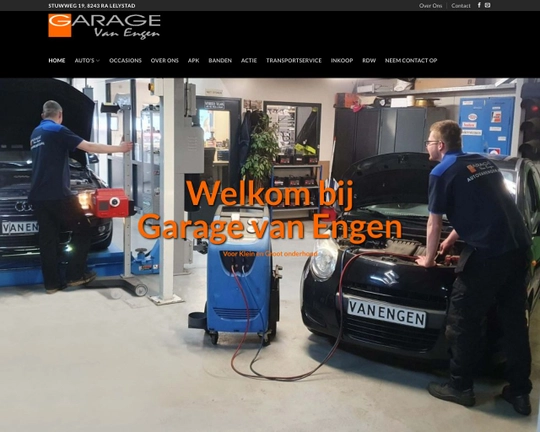 Garage van Engen Logo