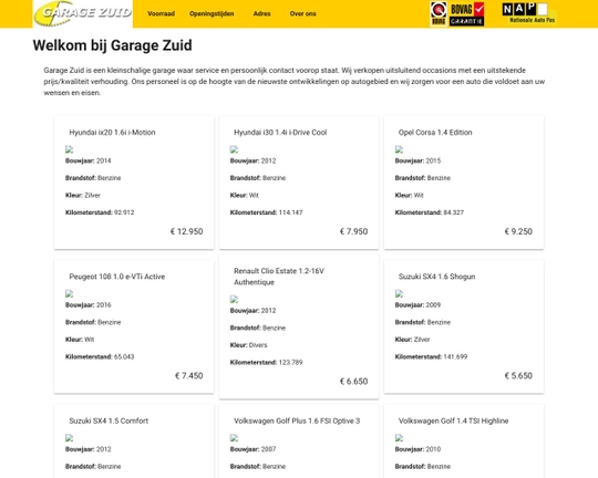 Garage Zuid Logo
