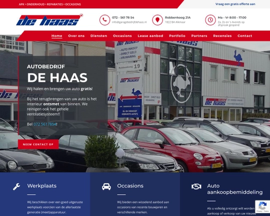 Garagebedrijf de Haas Logo