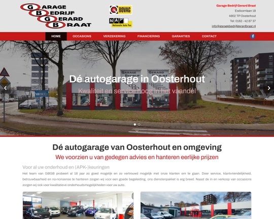 Garagebedrijf Gerard Braat Logo