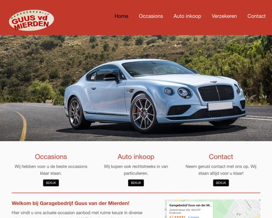 Garagebedrijf Guus vd Mierden Logo