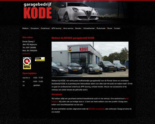 Garagebedrijf Kode Logo