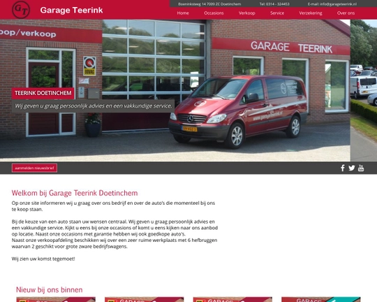 Garagebedrijf Teerink B.V. Logo