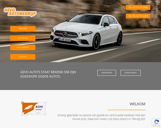 Gevo Autobedrijf Logo