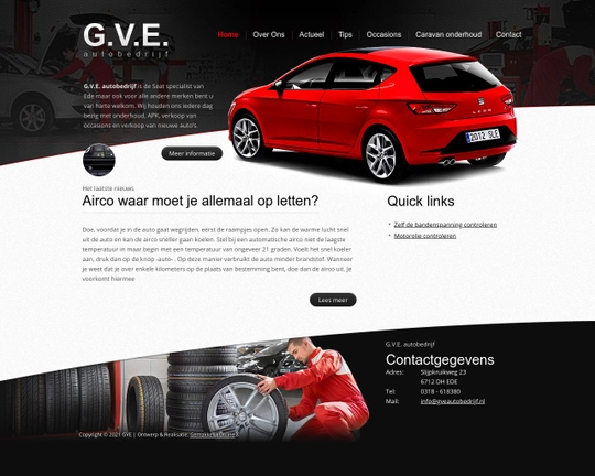 GVE Autobedrijf Logo