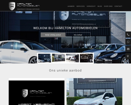 Hamilton automobielen Logo
