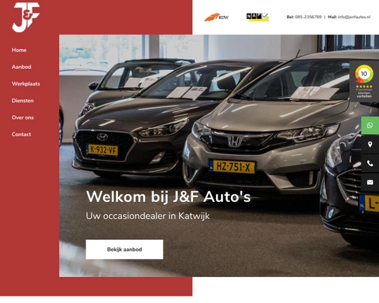 J&F Auto Logo