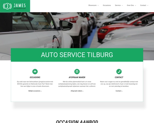 James Autoservice Logo