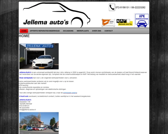 Jellema Auto's Logo