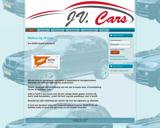 JV Cars Logo