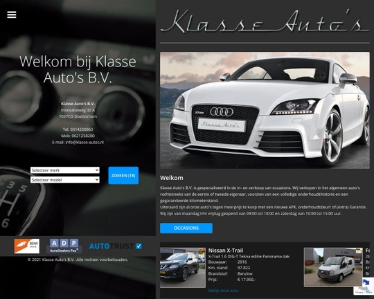 Klasse Auto's B.V. Logo
