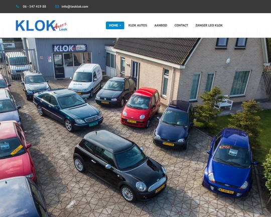 Klok Auto's Leek Logo
