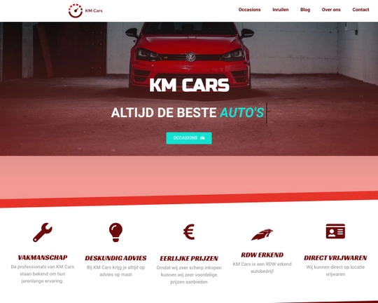 KM Cars Logo