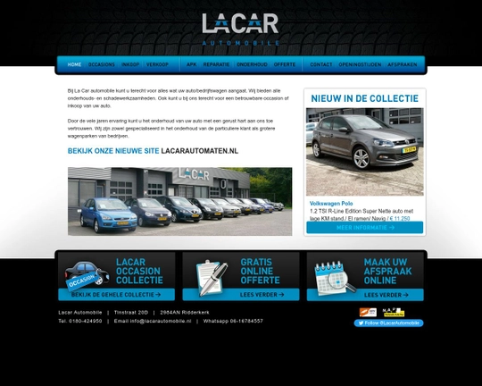 La Car Automobile Logo