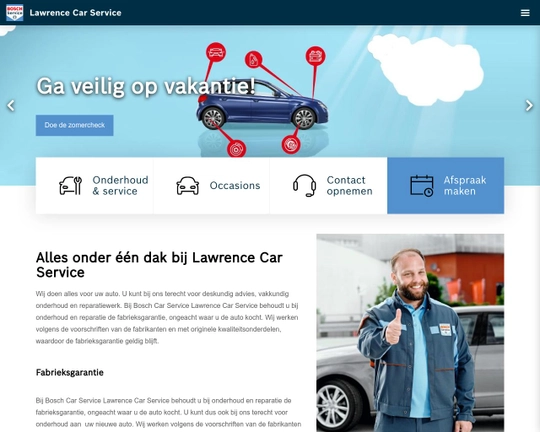 Lawrence Car service Logo
