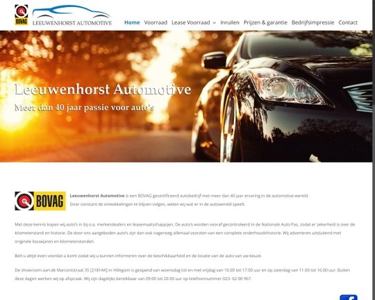Leeuwenhorst Automotive Logo