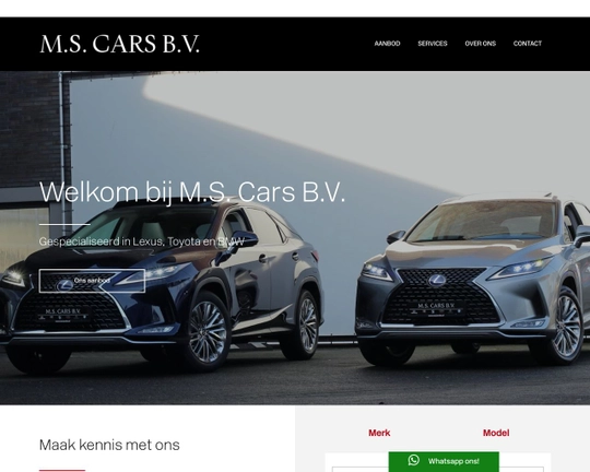 M.S. Cars B.V. Logo