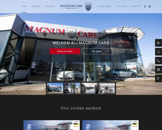 Magnum Cars Logo