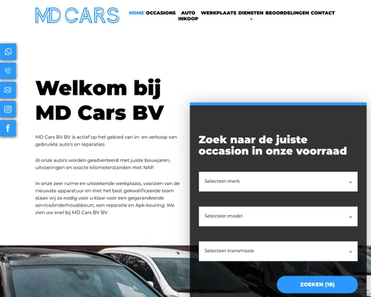 MD Cars Logo