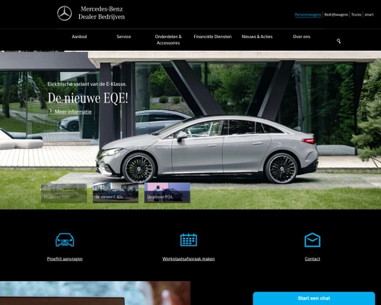 Mercedes-benz Dealer Bedrijven Logo