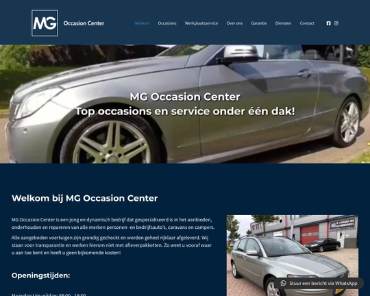 MG Occasion Center Logo