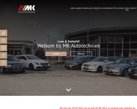 MK Autotechniek Logo