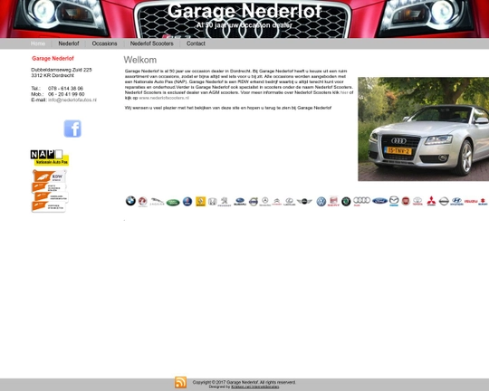 Nederlof Auto's Logo