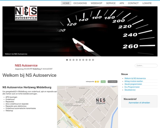 NS Autoservice Logo