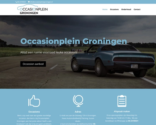 Occasionplein Groningen Logo