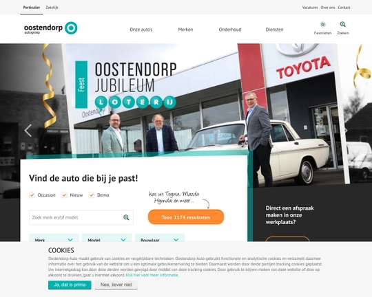 Oostendorp autogroep Oss Logo