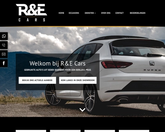 R&E Cars Logo