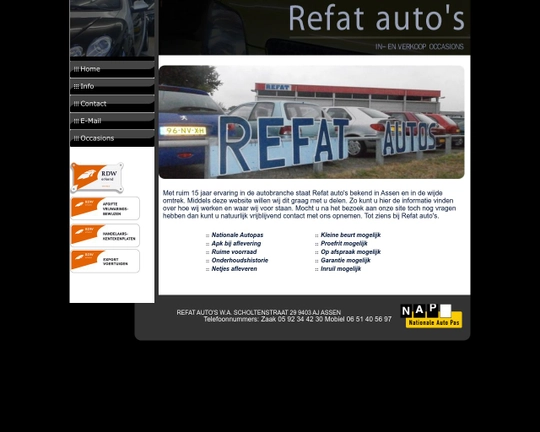 Refat Auto's Logo