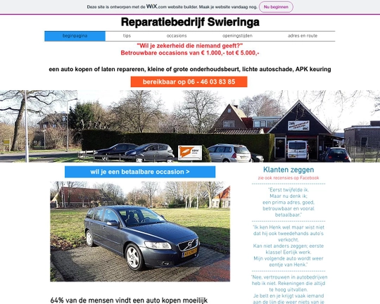 Reparatiebedrijf Swieringa Logo