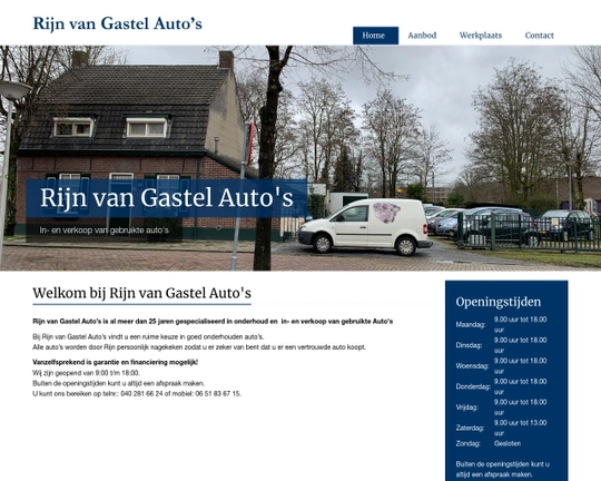 Rijn van Gastel Auto's Logo